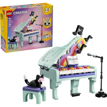 LEGO Creator Expert 3-in-1 Music Decor Piano With Cat 31392 5702018054857
