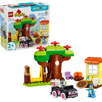 LEGO duplo pizza girls with muffin and bluey 10469 5702018056509