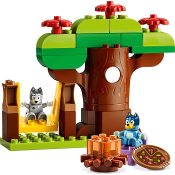LEGO duplo pizza girls with muffin and bluey 10469 5702018056509