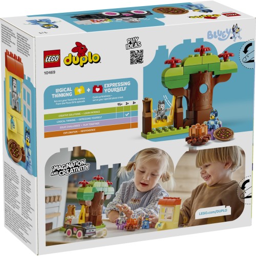 LEGO duplo pizza girls with muffin and bluey 10469 5702018056509
