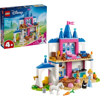 LEGO®  Disney Princess Κάστρο της Σταχτοπούτας με Ζωάκια-Φίλους 43283 43283 5702018071007