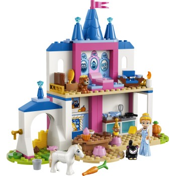 LEGO®  Disney Princess Κάστρο της Σταχτοπούτας με Ζωάκια-Φίλους 43283 43283 5702018071007