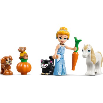 LEGO®  Disney Princess Κάστρο της Σταχτοπούτας με Ζωάκια-Φίλους 43283 43283 5702018071007
