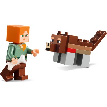 LEGO® Minecraft® Περιπέτεια της Πρώτης Νύχτας, Παιχνίδι κατασκευής 21593 21593 5702018056028