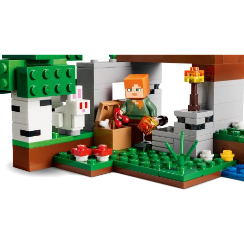 LEGO® Minecraft® Περιπέτεια της Πρώτης Νύχτας, Παιχνίδι κατασκευής 21593 21593 5702018056028