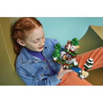 LEGO® Minecraft® Περιπέτεια της Πρώτης Νύχτας, Παιχνίδι κατασκευής 21593 21593 5702018056028