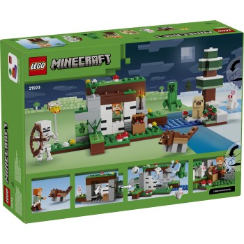 LEGO® Minecraft® Περιπέτεια της Πρώτης Νύχτας, Παιχνίδι κατασκευής 21593 21593 5702018056028