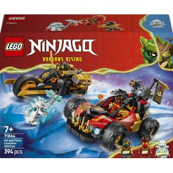 LEGO® NINJAGO® Συνδυαστικά Οχήματα του Κάι και του Κόουλ 71864 71864 5702018055809