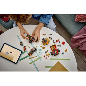 LEGO ninjago kai and coles combiner vehicles 71864 5702018055809