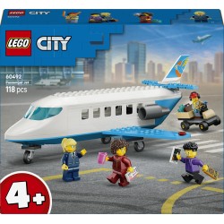 LEGO® City Επιβατικό Τζετ - Σετ κατασκευής αεροπλάνου 60492 60492 5702018056837