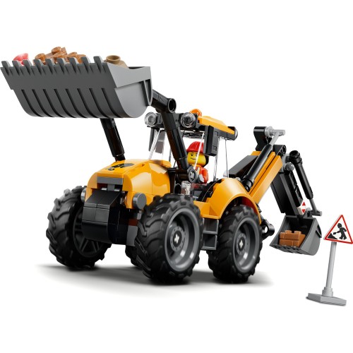 LEGO® City Κίτρινος Τροχοφόρος Εκσκαφέας - Παιχνίδι οικοδομής 60480 60480 5702018056806