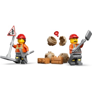 LEGO City Yellow Backhoe Loader 60480 5702018056806