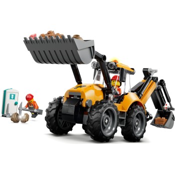 LEGO City Yellow Backhoe Loader 60480 5702018056806