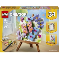 LEGO Creator Expert 3-in-1 Floral Art Decor Painting 31390 5702018054833