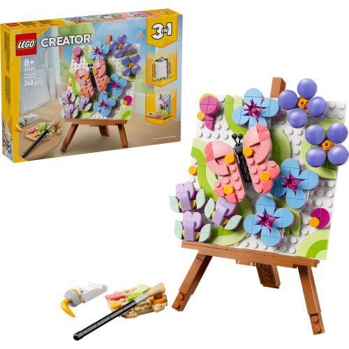 LEGO Creator Expert 3-in-1 Floral Art Decor Painting 31390 5702018054833