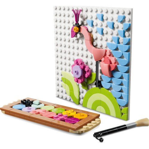 LEGO® Creator 3 σε 1 Διακοσμητικό Τέχνης με Λουλούδια – Πίνακας 31390 31390 5702018054833