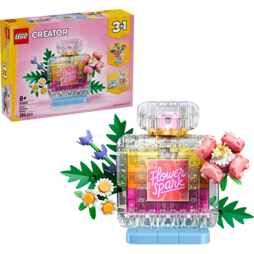 LEGO Creator Expert 3-in-1 Floral Decor Perfume Bottle 31383 5702018054765