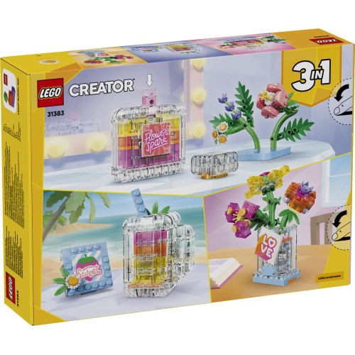 LEGO® Creator 3 σε 1 Διακοσμητικό με Λουλούδια – Μπουκάλι Αρώματος 31383 31383 5702018054765