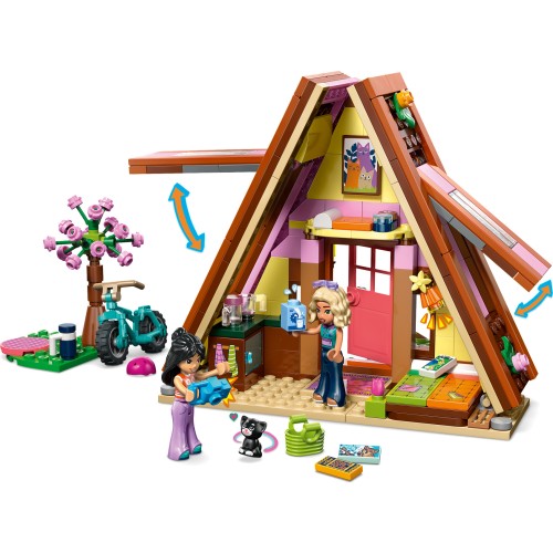LEGO® Friends Σπιτάκι για Κάμπινγκ στη Φύση με Χλιδή, Παιχνίδι κατασκευής 42682 42682 5702018060391
