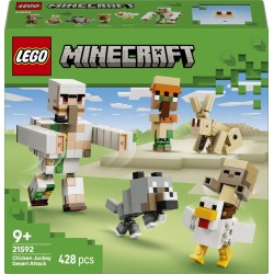 LEGO® Minecraft® Επίθεση του Αναβάτη Κοτόπουλου στην Έρημο, Παιχνίδι 21592 21592 5702018056011