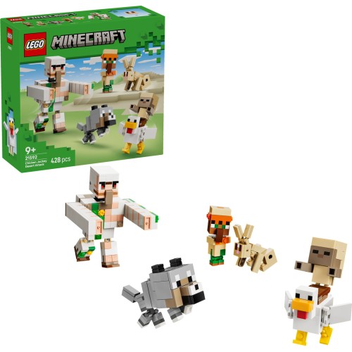 LEGO minecraft chicken jockey desert attack 21592 5702018056011