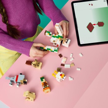 LEGO® Minecraft® Επίθεση του Αναβάτη Κοτόπουλου στην Έρημο, Παιχνίδι 21592 21592 5702018056011
