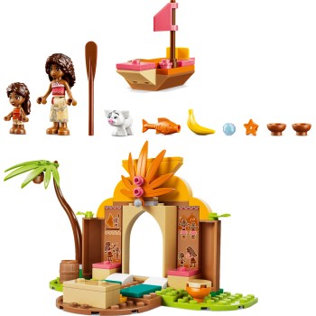 LEGO ? Disney Βαϊάνα Σπίτι & Βάρκα στο Χωριό  43282 5702018066744