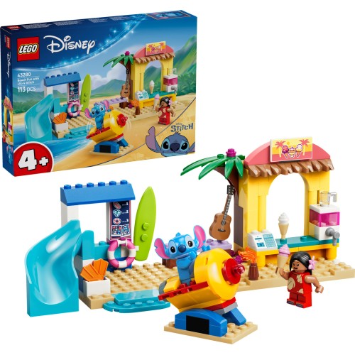 LEGO  Disney Διασκέδαση στην Παραλία με τους Λίλο & Στιτς  43280 5702018067031