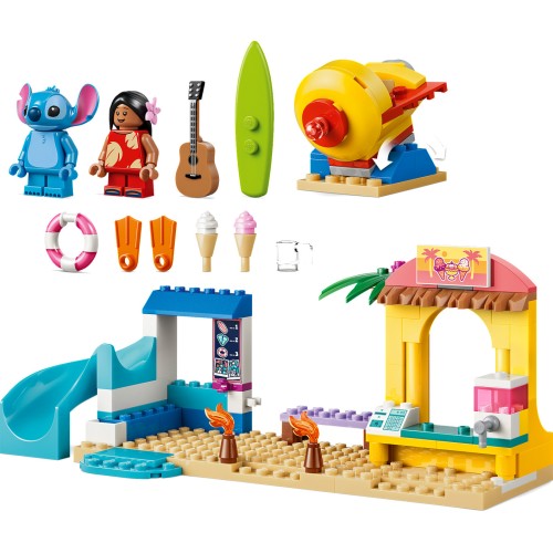 LEGO  Disney Διασκέδαση στην Παραλία με τους Λίλο & Στιτς  43280 5702018067031