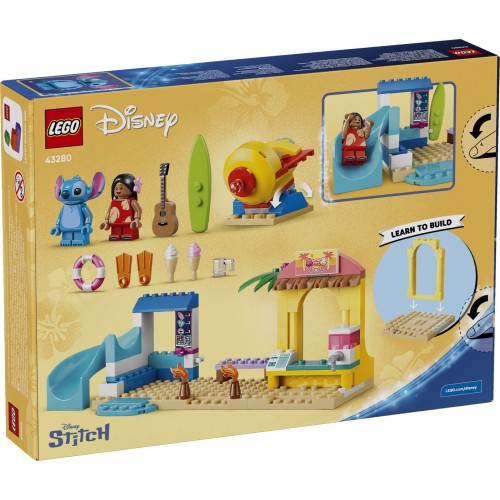 LEGO  Disney Διασκέδαση στην Παραλία με τους Λίλο & Στιτς  43280 5702018067031