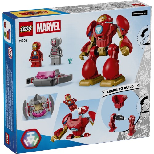 Marvel Avengers LEGO®  Marvel Ο Iron Man και οι Αχτύπητοι Φίλοι Του Ούλτρον vs. Άιρον Μαν 11209 11209 5702018069462