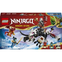 LEGO ninjago zilvar and grimtak the dragon beast 71863 5702018055717