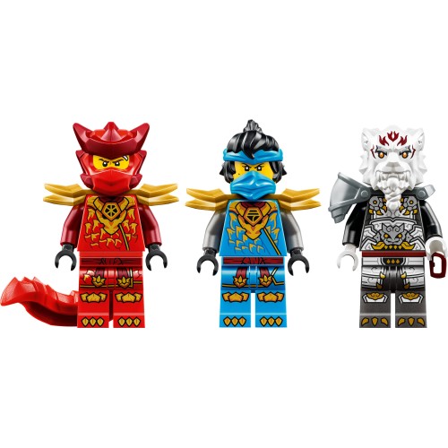 LEGO® NINJAGO® Ζίλβαρ και Γκρίμτακ, το Δρακοθηρίο 71863 71863 5702018055717