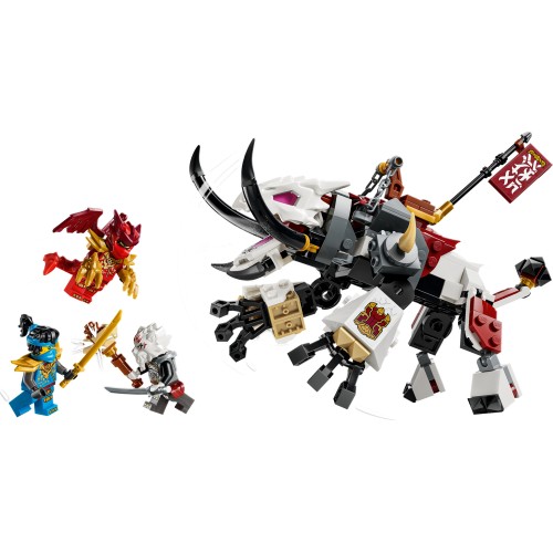 LEGO ninjago zilvar and grimtak the dragon beast 71863 5702018055717