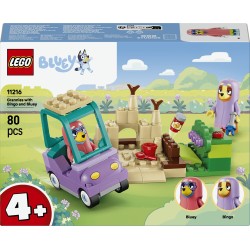 LEGO® Bluey Γιαγιάδες με την Μπίνγκο και την Μπλούι, Παιχνίδι κατασκευής 11216 11216 5702018069486