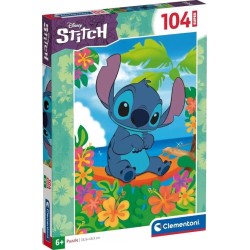 Clementoni παιδικό παζλ  104 κομμάτια - stitch option 3 1200-27572 8005125275724