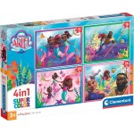 Clementoni Children's Puzzle 4 in 1 - Ariel 1200-21533 8005125215331