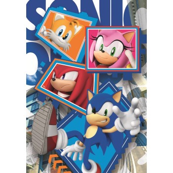 Clementoni Children's Puzzle 104 Pieces - Sonic the Hedgehog 1200-25038 8005125250387