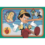 Clementoni παιδικό παζλ  2 x 60 κομμάτια - οι ήρωες της disney 1200-24823 8005125248230