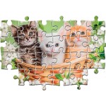 Clementoni Puzzle Super Color Happy Puppies 2x60 pcs 1200-24820 8005125248209