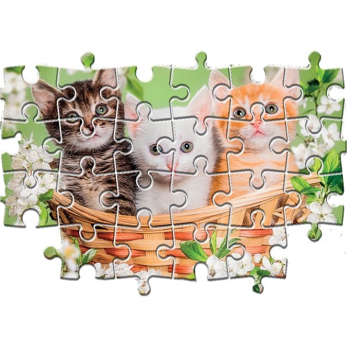 Clementoni Puzzle Super Color Happy Puppies 2x60 pcs 1200-24820 8005125248209