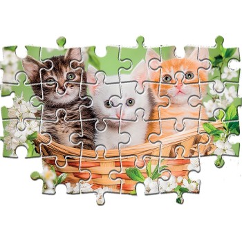 Clementoni Puzzle Super Color Happy Puppies 2x60 pcs 1200-24820 8005125248209