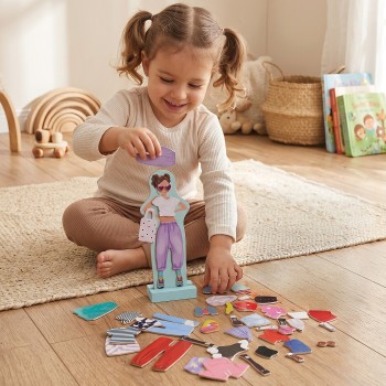 As company happi hobbi magnet wooden assortment of 2 για 3+ ετών 1029-64095 5203068640958
