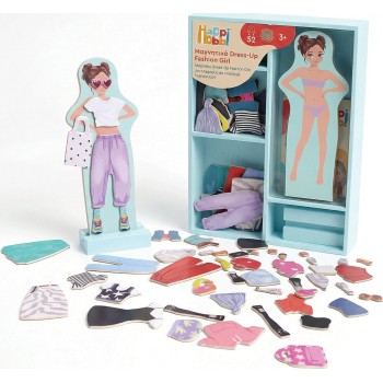 As company Happi Hobbi Magnet Wooden Assortment of 2 for 3+ Years 1029-64095 5203068640958