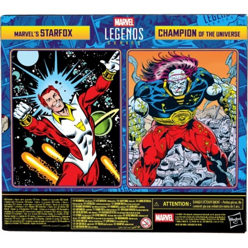 Hasbro Marvel Avengers Marvel Legends Series Marvel’s Starfox & Champion of the Universe G0643 5010996328755