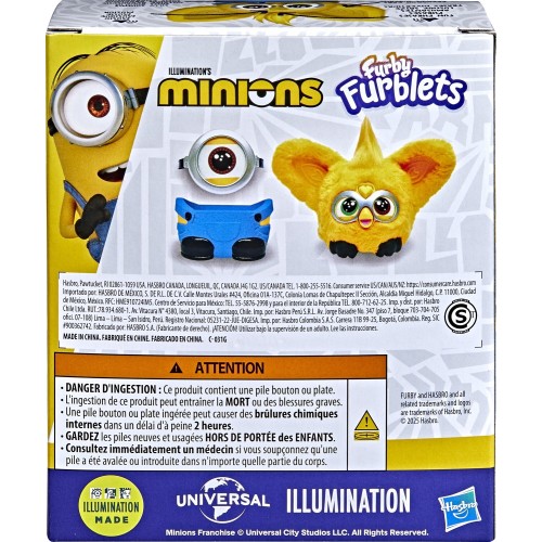 Hasbro Minions FUR FURBLET GOLD G3606 5010996433534