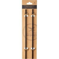 Estia Ανταλλακτικό Καλαμακια Straw Tumbler XL 1200ml Midnight Black 2 ΤΕΜ 01-32784 5207158032784