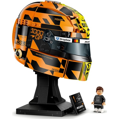LEGO Editions Mclaren Mastercard F1 Team Lando Norris Helmet 43023 5702018069622