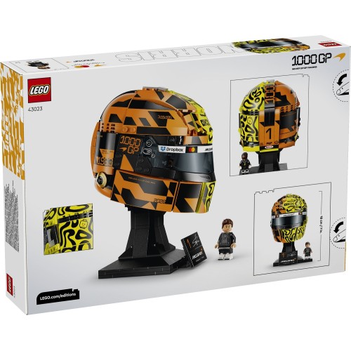 LEGO Editions Mclaren Mastercard F1 Team Lando Norris Helmet 43023 5702018069622