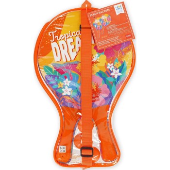 Ρακέτες Παραλίας με 3 μπαλάκια Legami beach rackets - Tropicana Dream BR0009 8052694125301